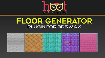 The BEST way to Create INTERIOR  FLOOR: Using Floor Generator plugin for 3ds max