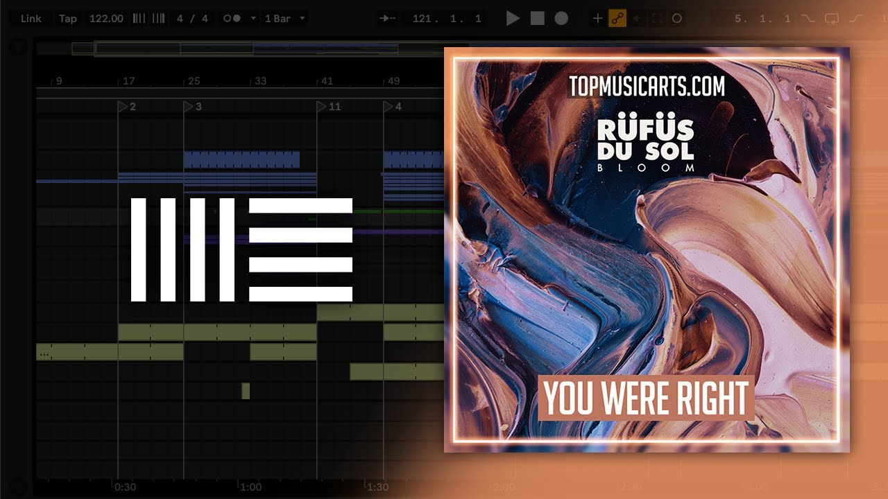 RÜFÜS DU SOL You Were Right (Ableton Remake) YouTube