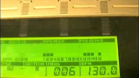 yamaha rs7000 pattern chain tutorial