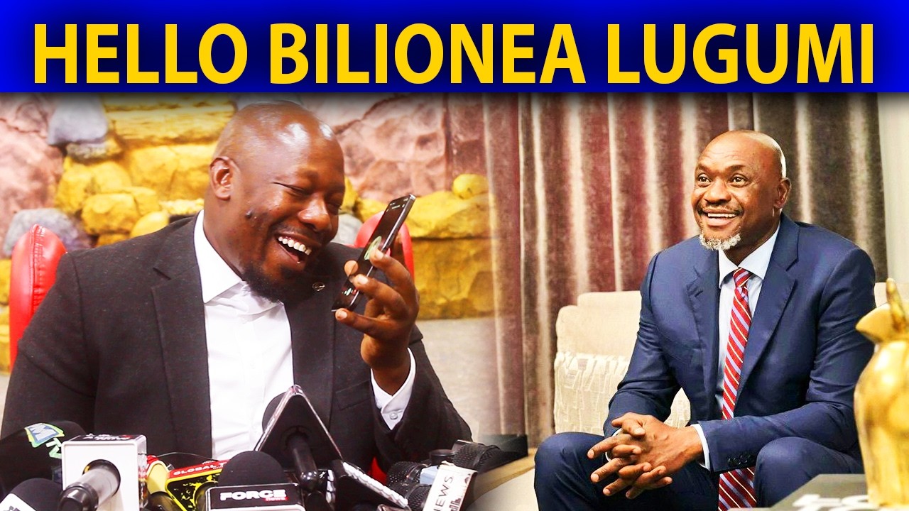 UTAPENDA: PROPHET IPM ALIVYO MPIGIA SIMU BILIONEA SAIDI LUGUMI MBELE YA WAANDISHI WA HABARI...