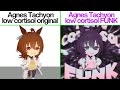 Agnes Tachyon Low Cortisol Original Vs Funk