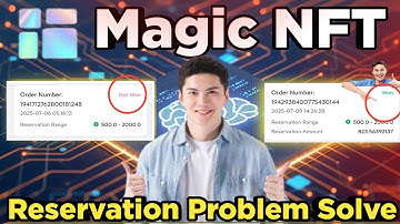 Magic nft Reservation problem solve // Reservation fail q hota he. #magicnftreservation