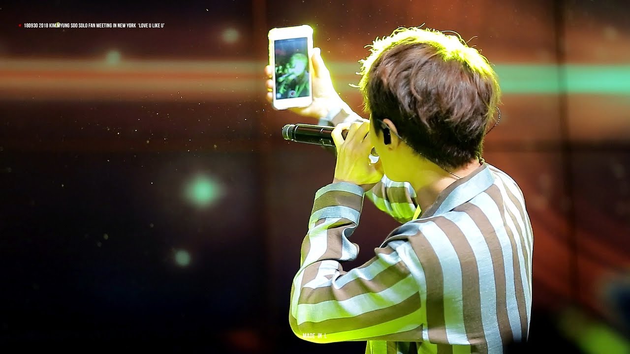 180930 2018 Kim Myung-Soo Solo Fan Meeting in New York 'LOVE U LIKE U' INFINITE 엘 명수 myungsoo