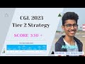 Ssc cgl 2023 tier 2 strategy  mains strategy ssccgl2023 ssc