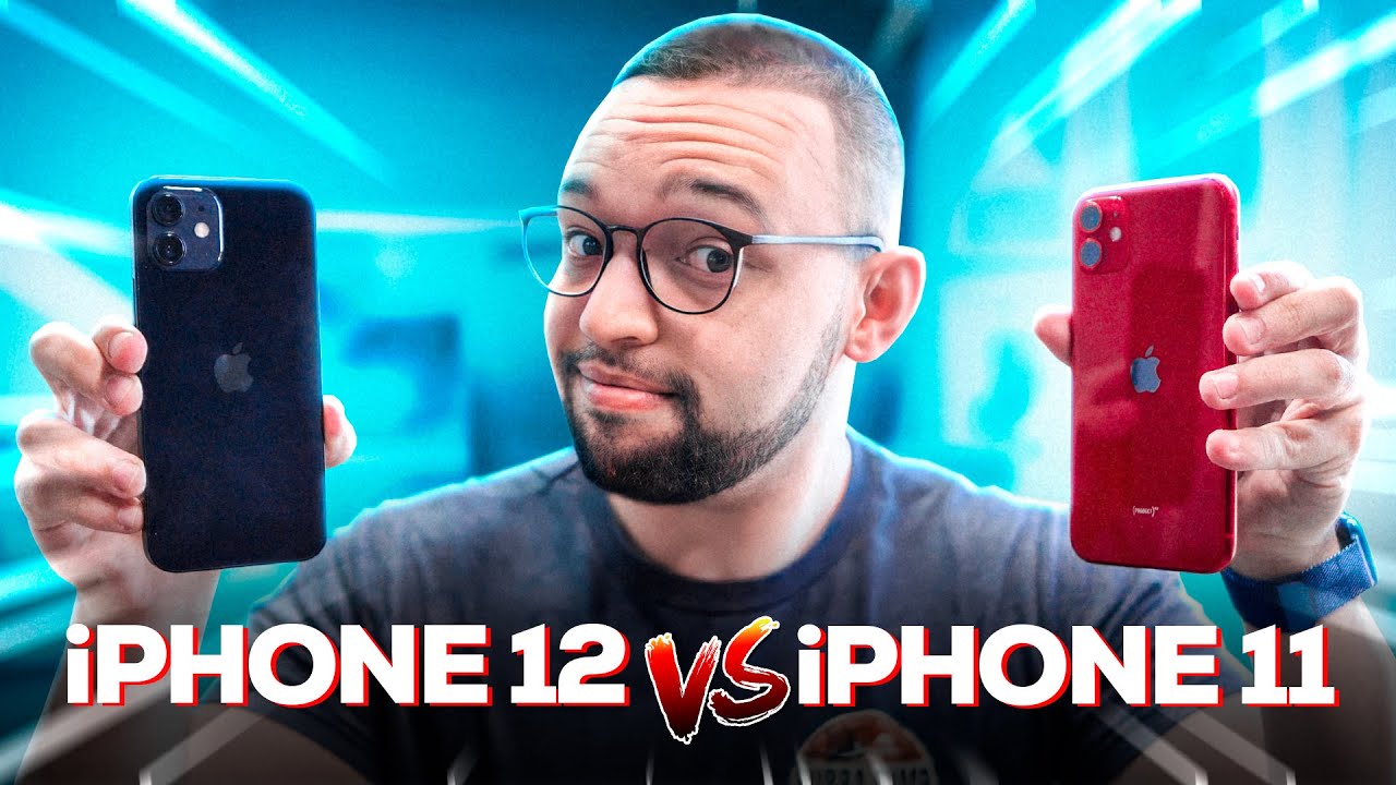 iPHONE 12 vs iPHONE 11 | muda muita coisa? COMPARATIVO!