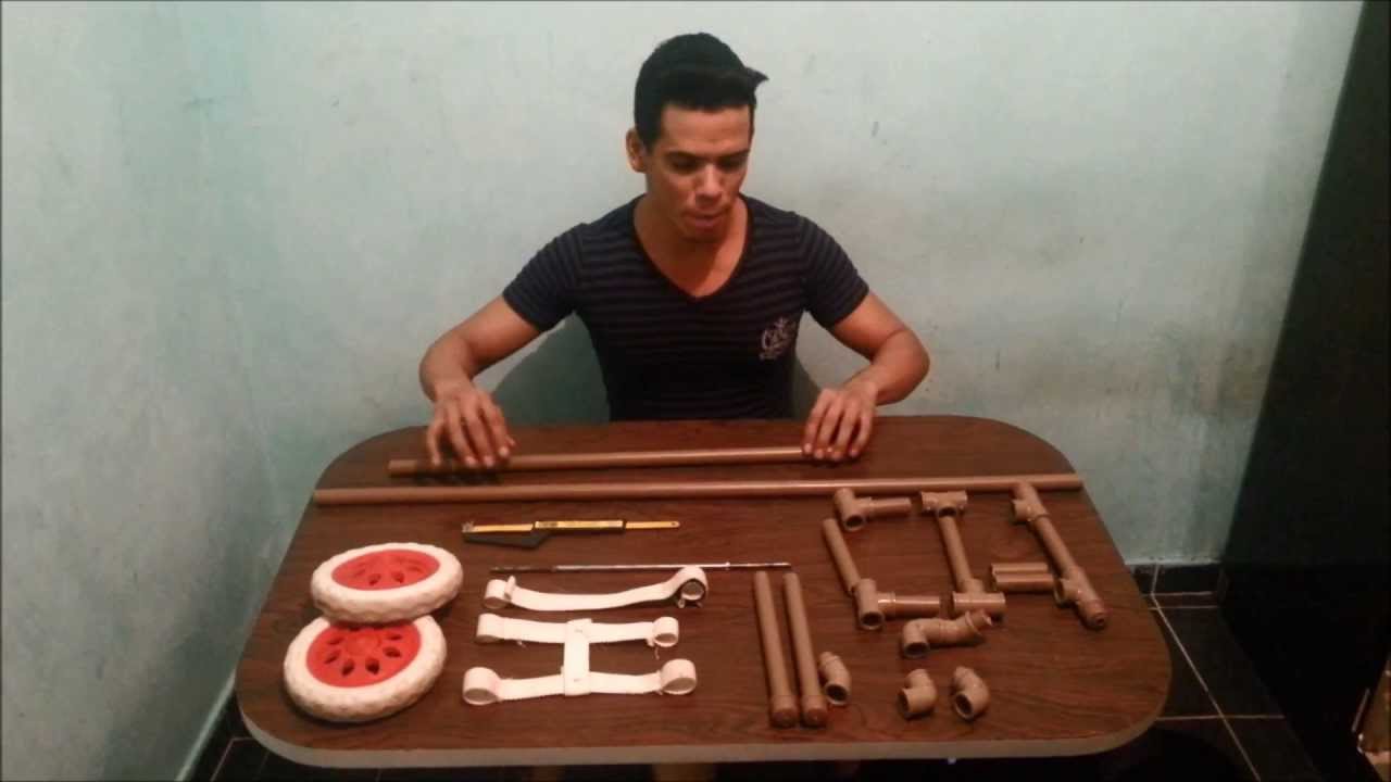 Como fazer cadeirinha de rodas para cães p