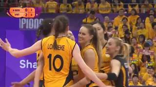 Vakifbank x Minas | 2018 Women&#39;s Club World Championship  | Final set3