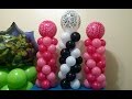 Easy Mini Balloon Columns!