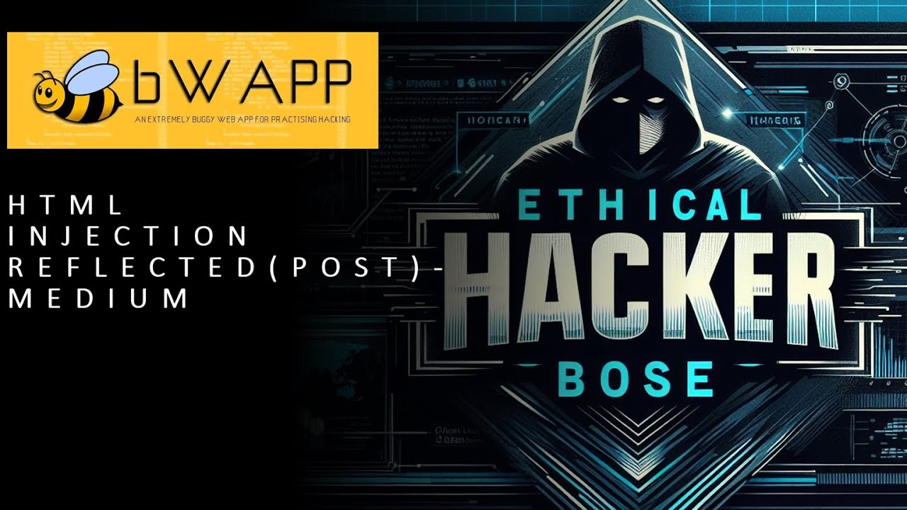 Bwapp Injection Bwapp HTML Injection Reflected POST - Medium Solution - YouTube
