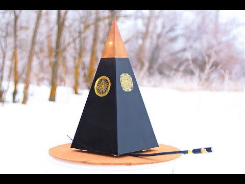 Оргонит. Orgone Energy Demonstration. Целительная сила пирамид.