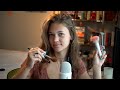 Asmr  mic brushing  18 random facts up close whispering