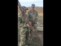 A-frame demonstration for Sapper School