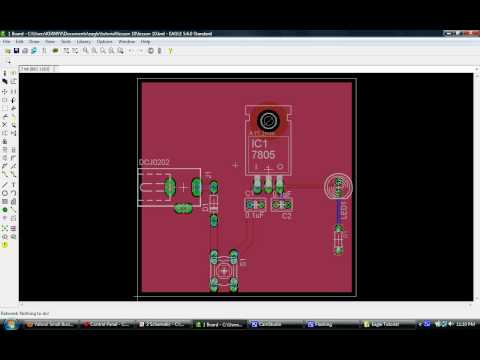 Cadsoft Eaglecad Tutorial Lesson 10