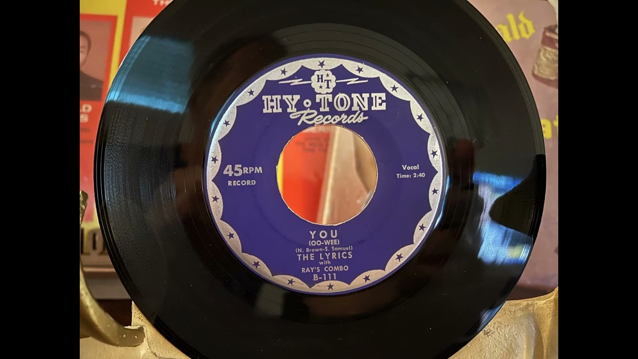 THE LYRICS on HYTONE - ultra rare NY doo wop 45 - both sides - YouTube