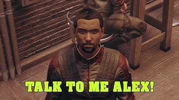 STARFIELD - Alex Shadid not talking BUG?  Try this...  (also see video description).