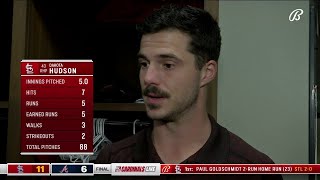 Hudson on offensive support in Atlanta: The guys came to play