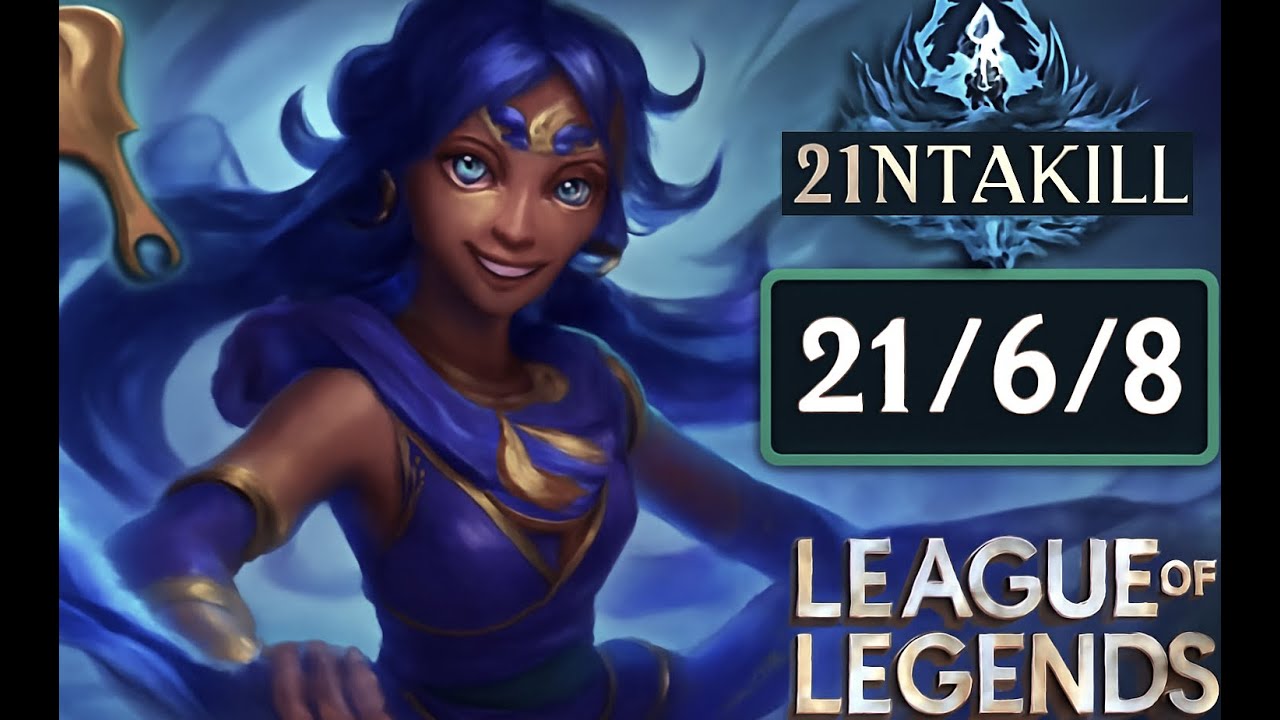 OP Nilah with Penta at the End - [League of Legends / URF]