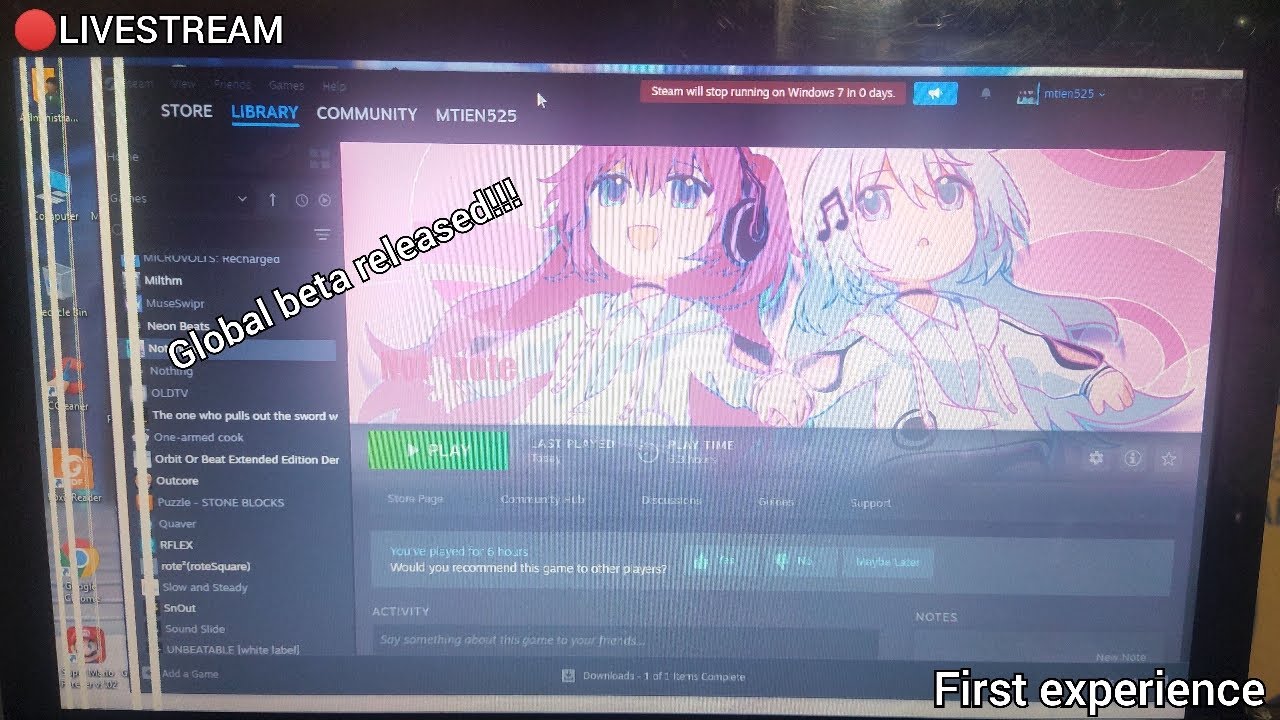 [🔴Livestream | Notanote] Global beta first experience!!! - YouTube