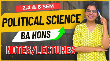 BA Hons Political Science VIDEOS RESUMED | STUDYSHIP WITH KRATI 2