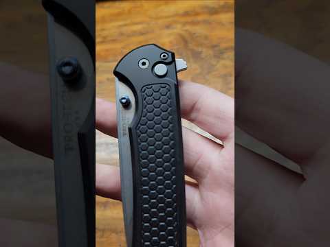 Added Some Timascus To This Protech Mordax!   