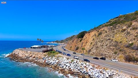 (4K) THE SKYDIO 2 OVER THE OCEAN TRYING TO UPLOAD IN HDR