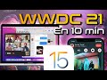 Resumen WWDC 2021: iOS 15, iPadOS 15, macOS 12,watchOS 8 y tvOS 15