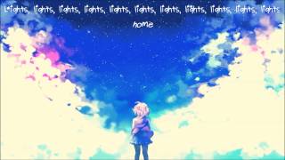 【Nightcore】 Lights - Ellie Goulding (+Lyrics)