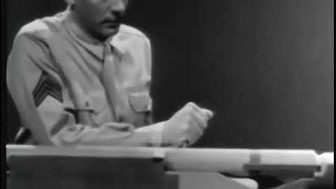 FUNDAMENTALS OF SMALL ARMS WEAPONS---TYPES OF OPERATION PART 2 (OF 3)