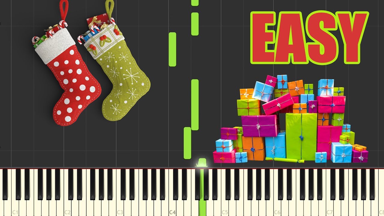 PIANO TUTORIAL Christmas songs Deck the halls YouTube