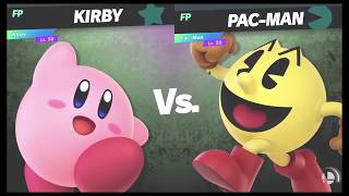 Super Smash Bros Ultimate Amiibo Fights   Request #1108 Kirby vs Pac Man