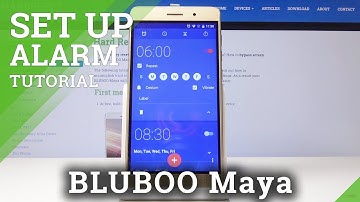 How to Set Alarm in BLUBOO Maya – Time Settings