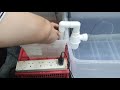 DIY No Drilling Overflow system For Aquarium Tank with adjustable water level for lessthan $10 Test2