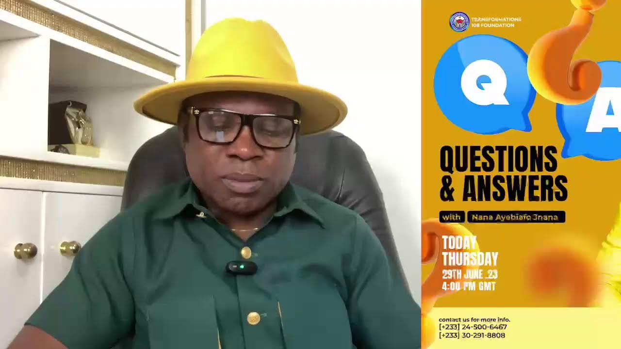 QUESTIONS AND ANSWERS WITH…The Life Coach:- Nana Ayebiafo JNANA,