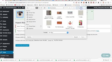 Importing WordPress Media Files Month by Month
