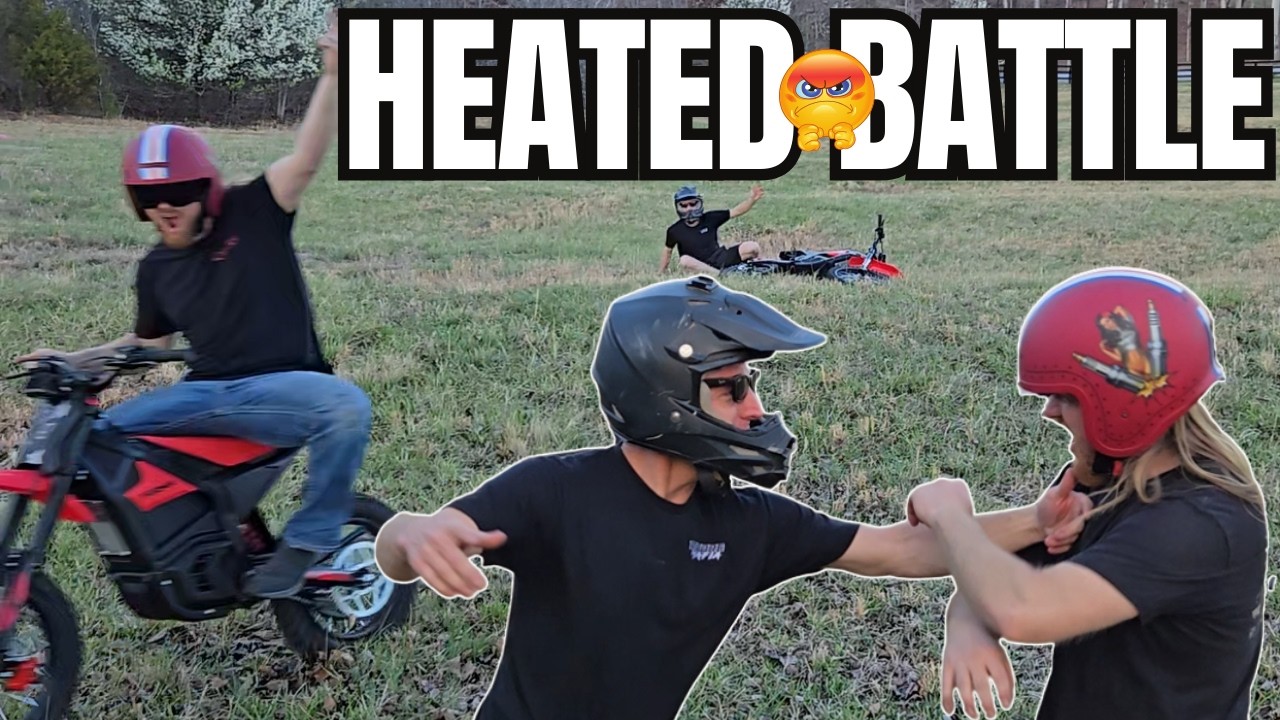 Невероятная мощность! Мотоцикл Yozma IN 10 Pro Dirt Bike настроен на победу над Big Kountry.