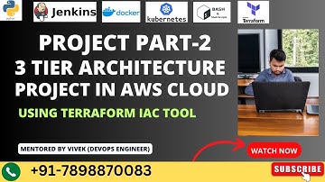 PART-2  PROJECT 3 TIER ARCHITECTURE SETUP USING TERRAFORM IN AWS CLOUD