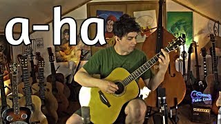 a ha Hunting High and Low on Fingerstyle by Fabio Lima chords