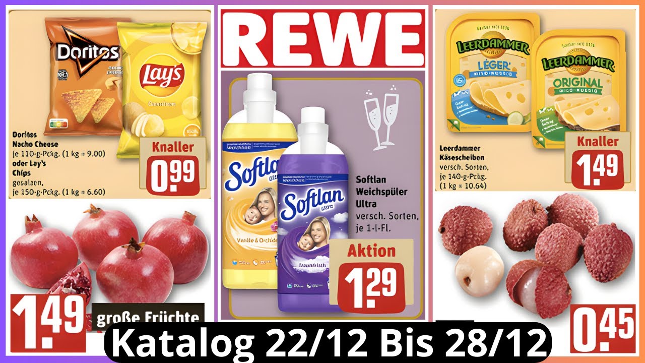 REWE Deutschland | Neuer Prospekt vom 22/12/25 bis 28/12/2025 | Angebote & Aktionen 