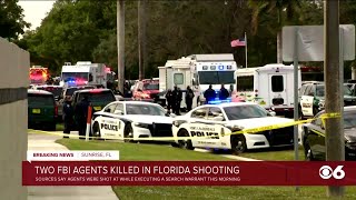 Two FBI agents shot, killed in Florida