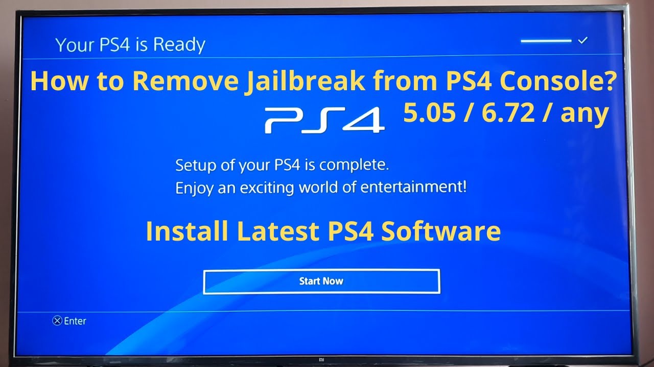 தமிழ் : How to Remove Jailbreak from PS4 Console | Install Latest Update | Explained in Tamil