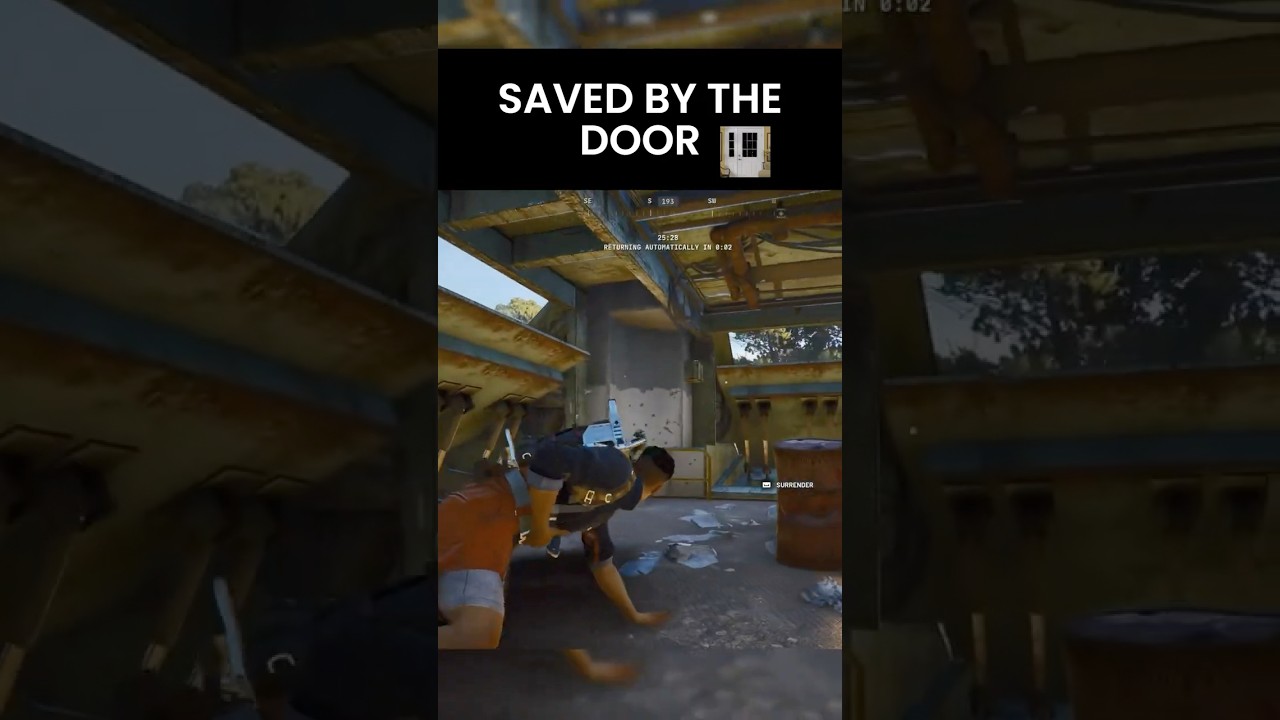 Saved by the Door 😤