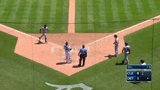 CLE@DET: Ramirez hits his second homer of the game