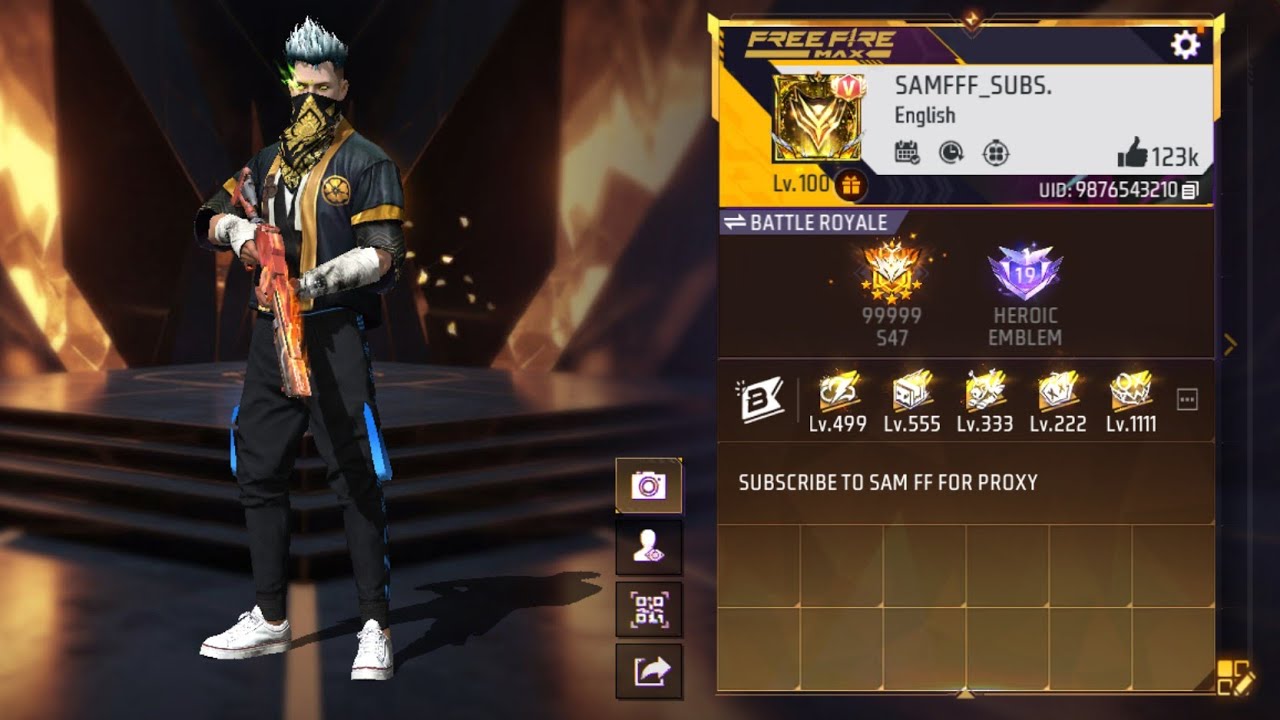 SAM FFF is live, With Proxy Server 🥰 - YouTube