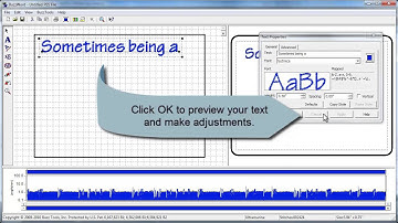 BuzzWord Software - Creating Multi-Line Text