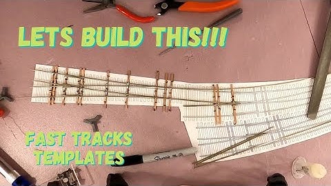 Layout Update - Building the New Staging Yard Ladder - Part 1 Intro and the Wye