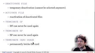OsmoDevCall - Advanced SIM card topics: GlobalPlatform SCP02, OTA, ARA-M, ISIM