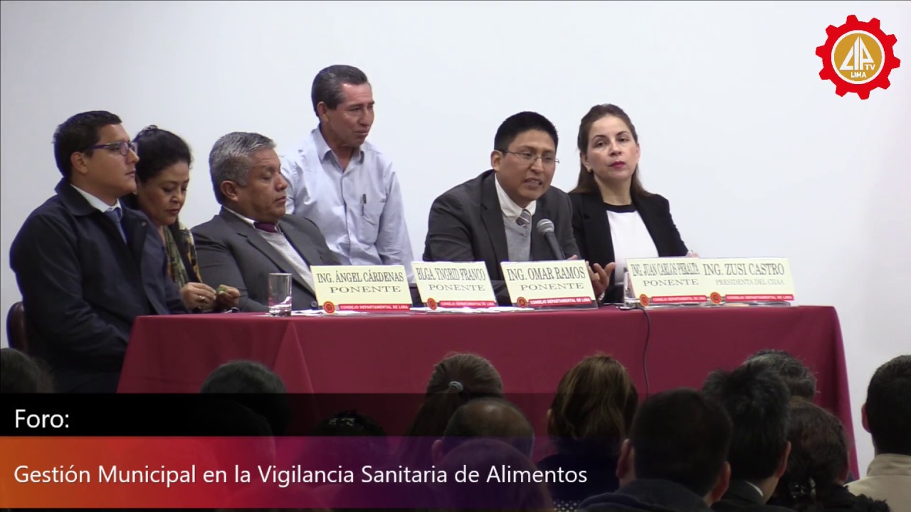 Foro: Gestión municipal en la vigilancia sanitaria de alimentos (2/2)