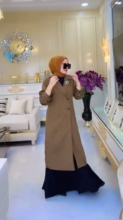 Terbaru Amora Blazer 2023 ( Dress set blazer ) Yang Super Cantik  ,fashion busana muslim solo
