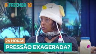 Giovanna disagrees with Erthal pressuring Serginho | A Fazenda 18