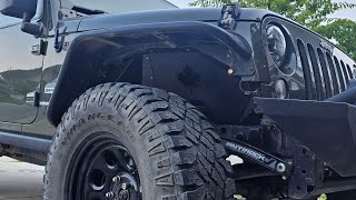 HOW TO INSTALL JEEP WRANGLER JK INNER FENDER LINERS
please like this video :)
Facebook: http://www.facebook.com/Ghostlyrich
Quick and easy how to on installing after market fender liners on your jeep wrangler jk in my case the Jeep Wrangler Hemi project, When installing after-market fenders the plastic fender liners almost never work anymore so you might as well spend a bit more and get even a set from Amazon, it will keep debris out of the engine bay and look a bit nicer, I hope you enjoy this video. HOW TO INSTALL JEEP WRANGLER JK INNER FENDER LINERS
